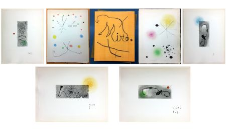 Livre Illustré Miró - HÉRACLITE D'ÉPHÈSE. Avec 12 gravures originale de Joan Miró (1965)
