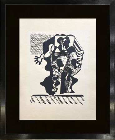 Gravure Sur Bois Picasso - Hélène chez Archimede I