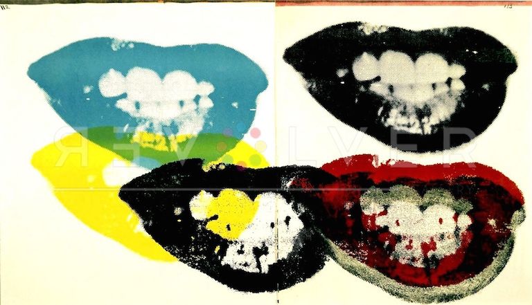 Sérigraphie Warhol - I Love Your Kiss Forever (FS II.5)