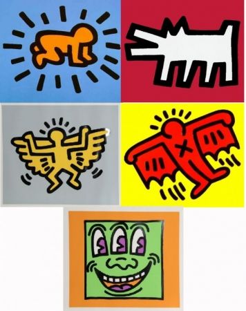 Sérigraphie Haring - Icons