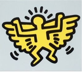 Sérigraphie Haring - Icons : Angel