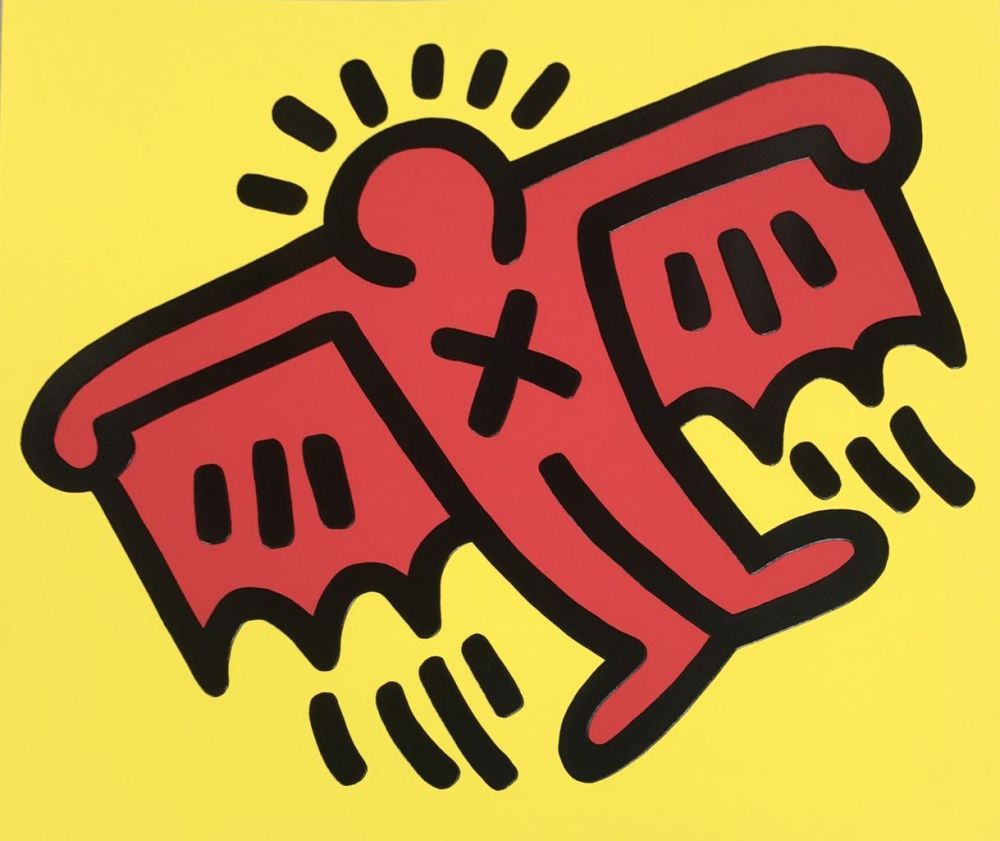Sérigraphie Haring - Icons (D) - X Man