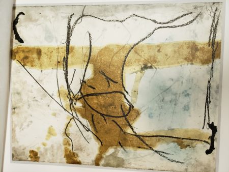 Lithographie Tàpies - Il sigillo della storia: l'apocalisse dell'opera