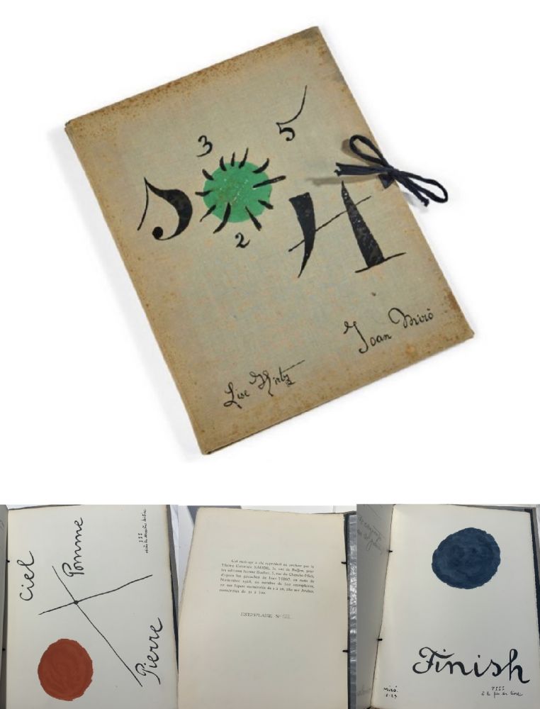 Pochoir Miró - IL ÉTAIT UNE PETITE PIE