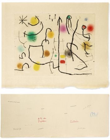 Livre Illustré Miró - ‎ILIAZD: HOMMAGE À ROGER LACOURIÈRE [Picasso, Miro, Giacometti...] 1968.
