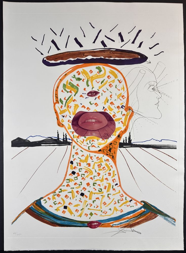 Gravure Dali - Imaginations & Objects of The Future Cyclopean Make-Up