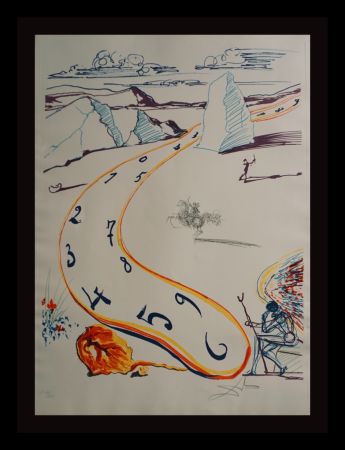 Gravure Dali - Imaginations & Objects ofThe Future Melting Space Time