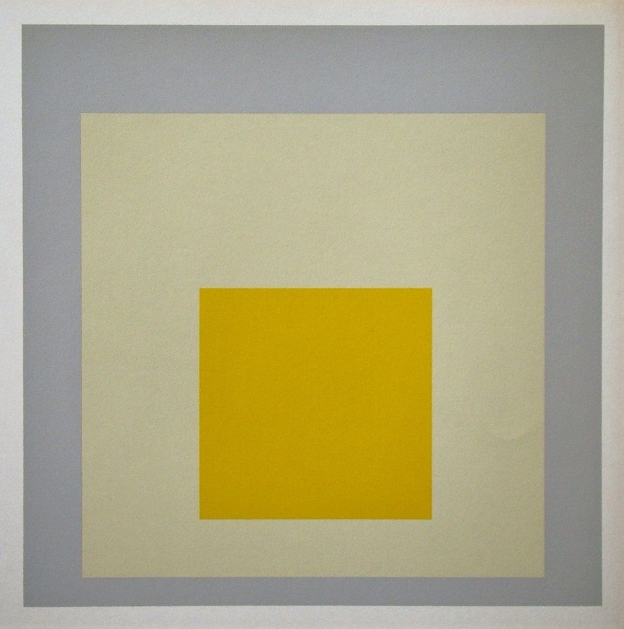 Sérigraphie Albers - Impact, 1965