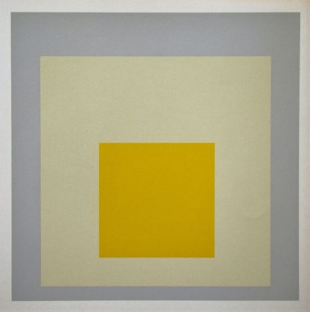 Sérigraphie Albers - Impact, 1965