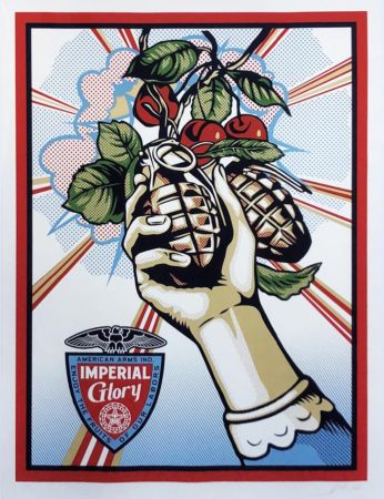 Sérigraphie Fairey - Imperial Glory