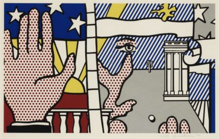 Sérigraphie Lichtenstein - Inaugural Print