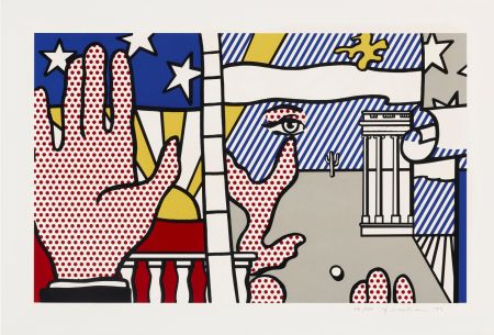 Sérigraphie Lichtenstein - Inaugural Print