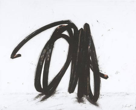 Eau-Forte Venet - Indeterminate Line II