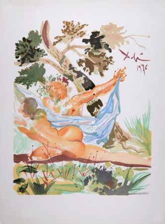 Lithographie Dali - Infidèle épouse de Menelas, c. 1979