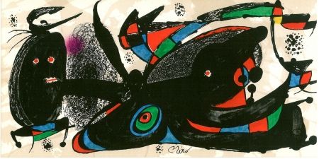 Lithographie Miró - Inglaterra 