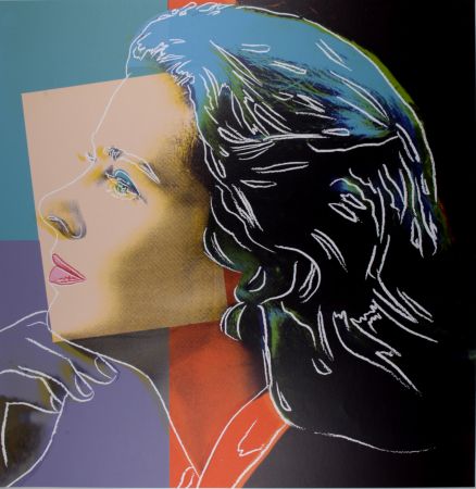 Sérigraphie Warhol - Ingrid Bergman : Herself, 1983 - Original first printing!