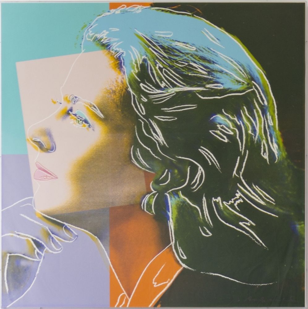 Sérigraphie Warhol - Ingrid Bergman, Herself (FS II.313) 