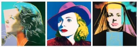 Sérigraphie Warhol - Ingrid Bergman Portfolio