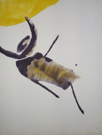 Lithographie Tal Coat - Insecte