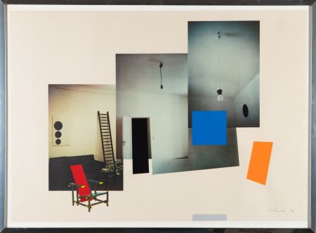 Sérigraphie Hamilton - Interior with monochromes