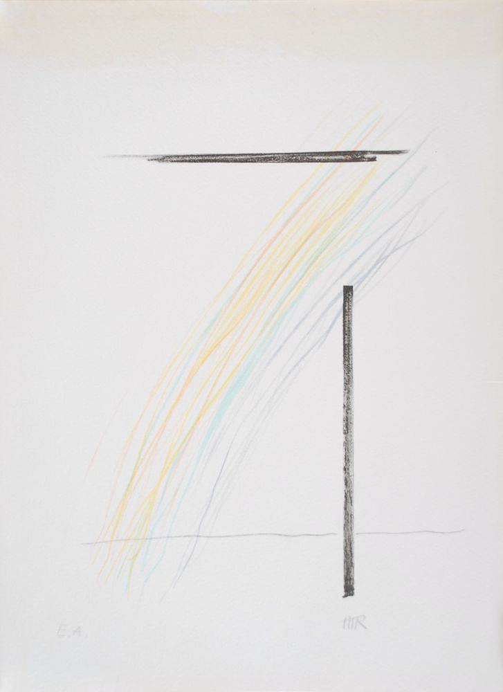 Lithographie Ray - Invasion de l'espace