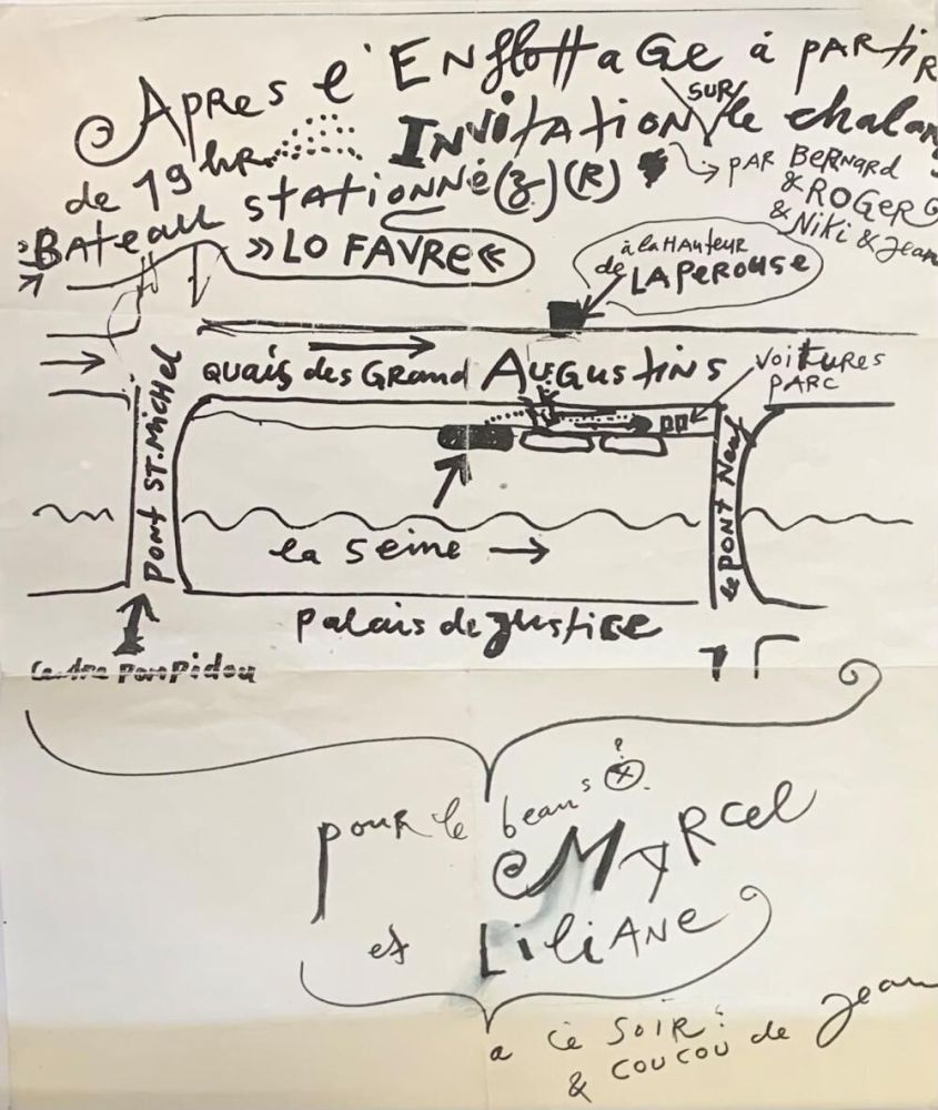 Aucune Technique Tinguely - Invitation