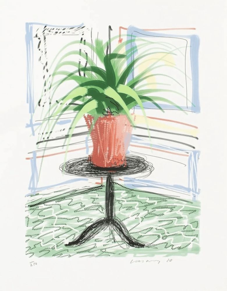 Multiple Hockney - IPad Drawing Untitled #468