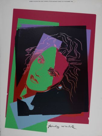 Sérigraphie Warhol - Isabelle Adjani, 1986