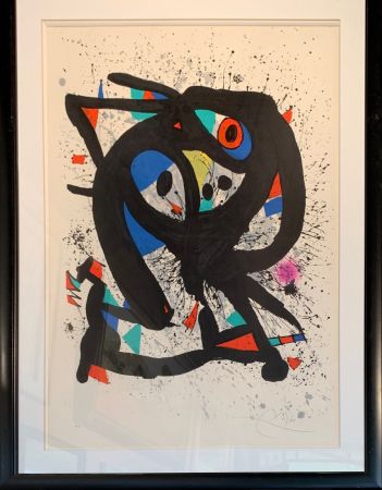 Lithographie Miró - Israël 