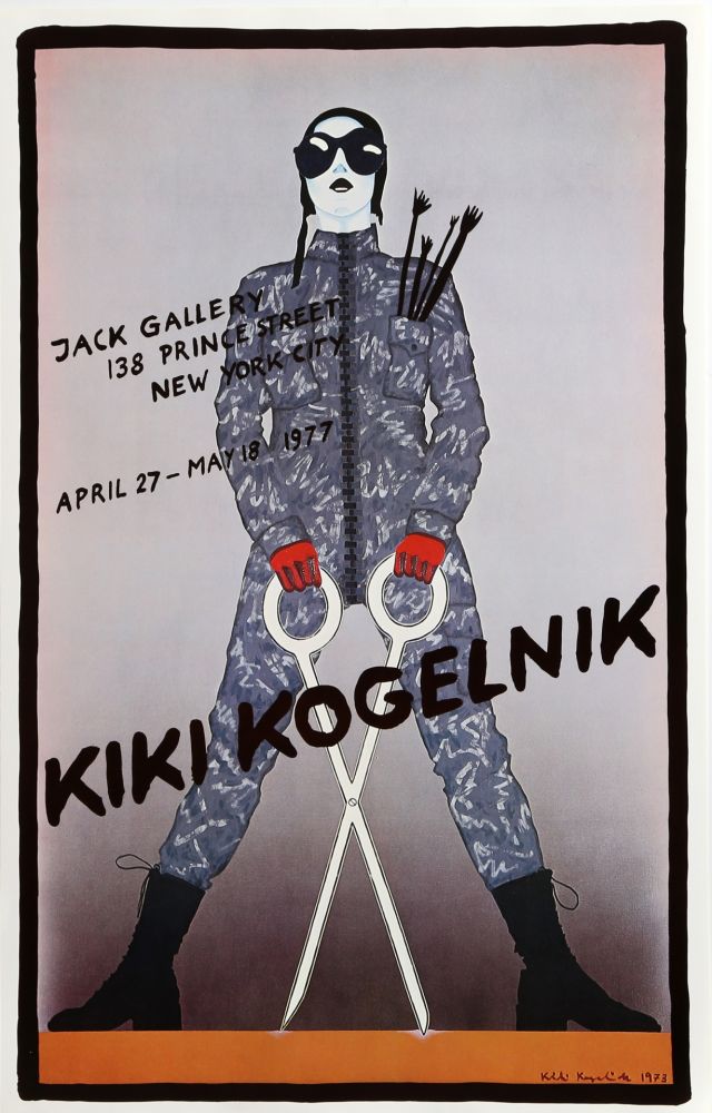 Affiche Kogelnik - Jack Gallery (Scissors)