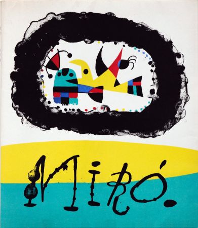 Livre Illustré Miró - Jacques Prévert : JOAN MIRÓ. Avec 8 lithographies originales (Maeght 1956)