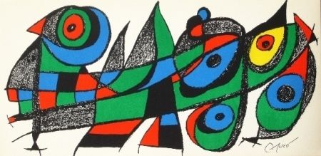 Lithographie Miró - Japan