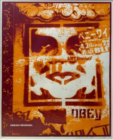Sérigraphie Fairey - Japan Stencil 