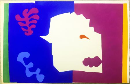 Pochoir Matisse - JAZZ - LE LOUP. Pochoir original (1947)