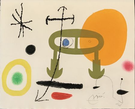 Eau-Forte Et Aquatinte Miró - Je n’ai jamais appris a lire ou Les Incipits