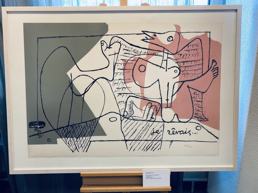 Lithographie Le Corbusier - Je Revais,from 