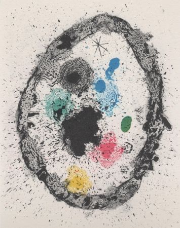 Livre Illustré Miró - Je travaille comme un jardinier