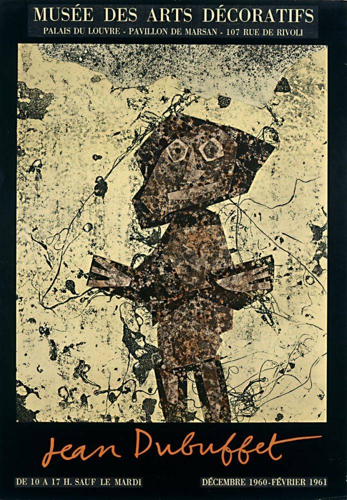 Lithographie Dubuffet - Jean Dubuffet