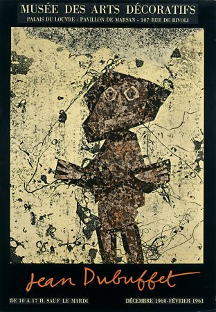 Lithographie Dubuffet - Jean Dubuffet