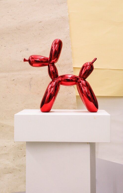 Aucune Technique Koons - Jeff Koons (After) - Balloon Dog Red