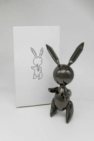 Aucune Technique Koons - Jeff Koons (After) - Balloon Rabbit Black