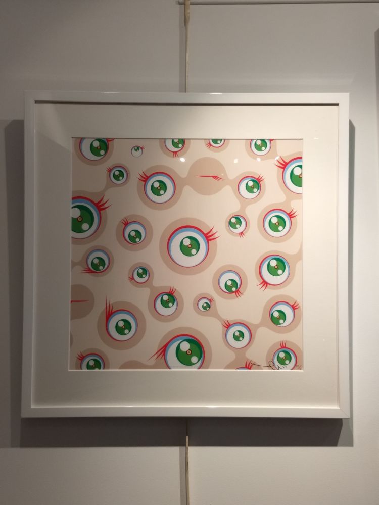 Lithographie Murakami - Jellyfish Eyes Cream