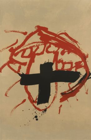 Sérigraphie Tàpies - Jeu de Paume