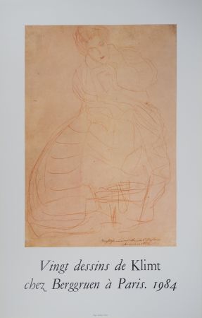 Livre Illustré Klimt - Jeune femme accoudée