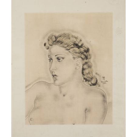 Multiple Foujita - Jeune femme blonde ,1931