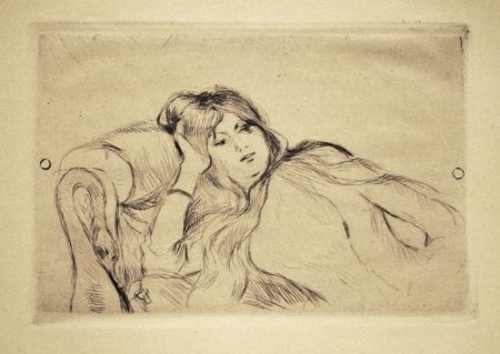 Pointe-Sèche Morisot - Jeune fille au repos