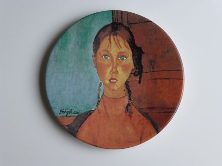 Aucune Technique Modigliani - Jeune fille aux yeux verts 