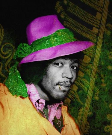 Photographie Mankowitz - Jimi with Hat