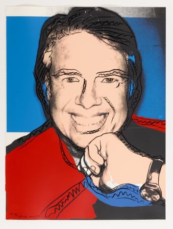 Sérigraphie Warhol - Jimmy Carter II (FS II.151)