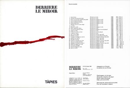 Livre Illustré Tàpies - Joan Brossa 